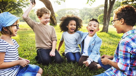 Kids playing